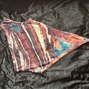 SHEIN Multicolor Abstract Camisole